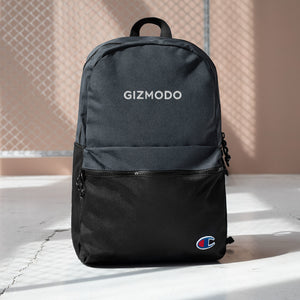 Gizmodo Embroidered Champion Backpack