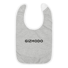Load image into Gallery viewer, Gizmodo Embroidered Baby Bib
