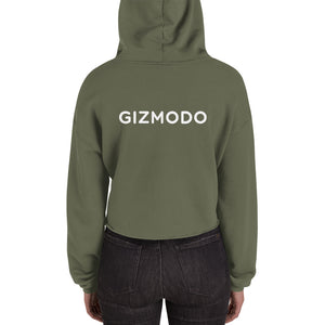 Gizmodo Front & Back Logo Crop Hoodie