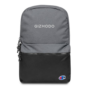 Gizmodo Logo Embroidered Champion Backpack