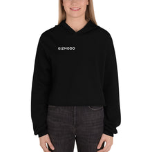 Load image into Gallery viewer, Gizmodo Front &amp; Back Logo Crop Hoodie
