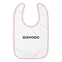 Load image into Gallery viewer, Gizmodo Embroidered Baby Bib
